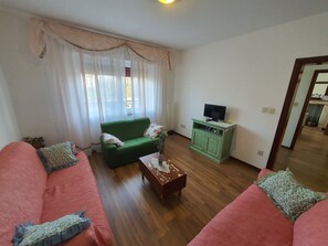 Televisor intel·ligent, llar de foc i llibres 