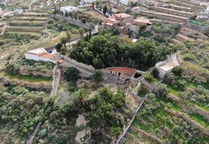 منظر من الجو على ارتفاع عالٍ