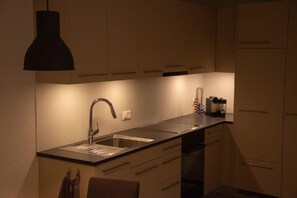 Kühlschrank, Ofen, Herdplatte, Geschirrspüler