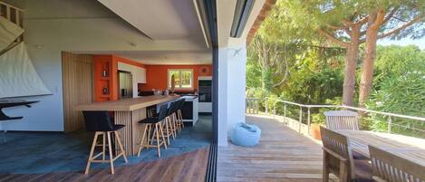 Udendørs spisemuligheder