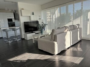 Fernseher, Stereoanlage