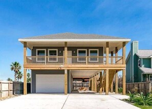Exterior - Detached Downstairs Apartment, Boat Parking (Port Aransas)