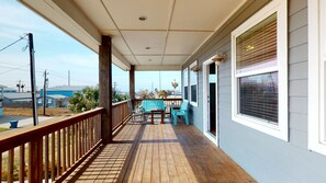 Terrace/patio - Detached Downstairs Apartment, Boat Parking (Port Aransas)