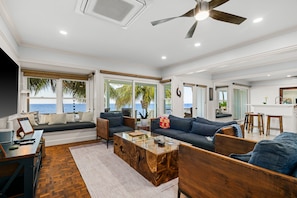 TV, stereo - Spouting Horn Cottage by Alekona Kauai: Classic 3br Cottage - TVR # TVNC-1086, TAT # 021-215-8464-01 (Koloa)