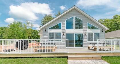 Expansive Lakefront Home with Private Dock