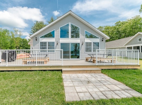 Expansive Lakefront Home with Private Dock