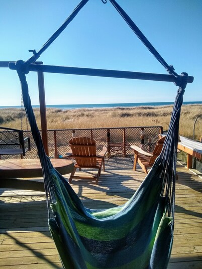 Frente al mar - Amigable para niños / perros - Vistas al atardecer - Gran plataforma de Oceanside - Remodelado