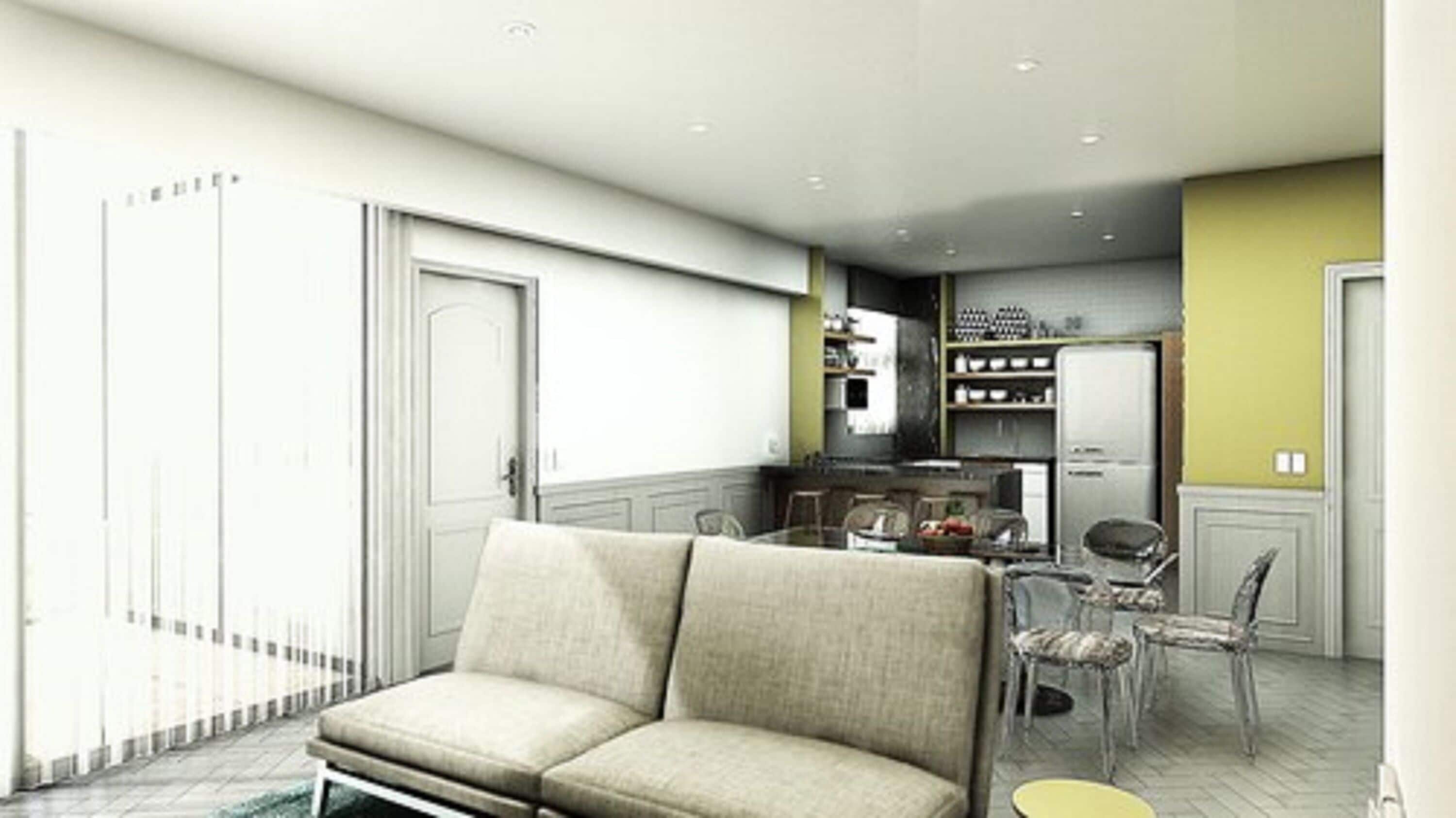 premium suite, 2 bedrooms | living room | 32-inch smart tv with digital channels, tv