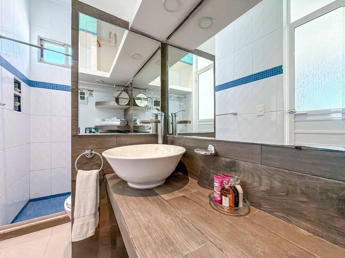 Dusche, Handtücher