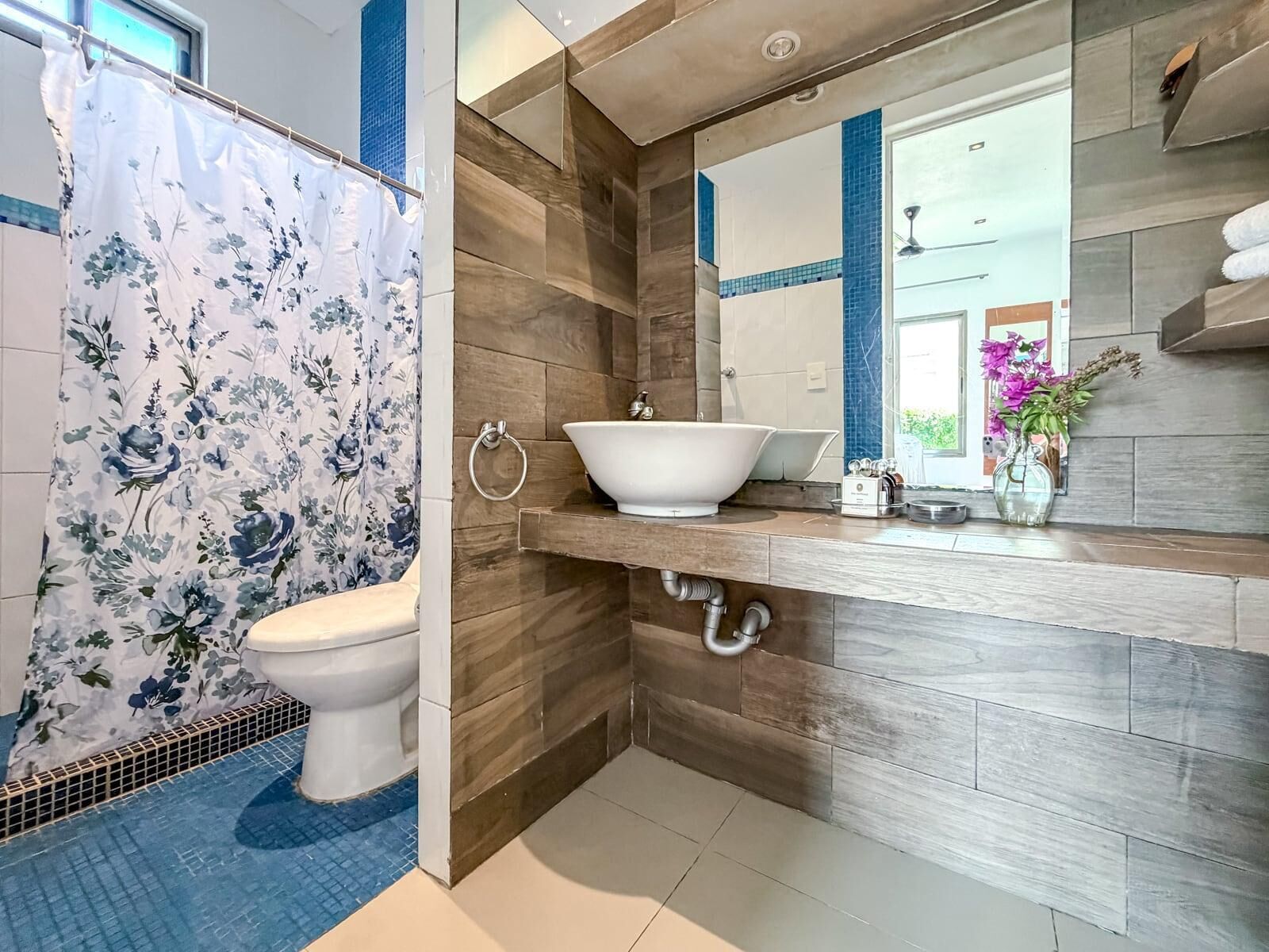 Dusche, Handtücher