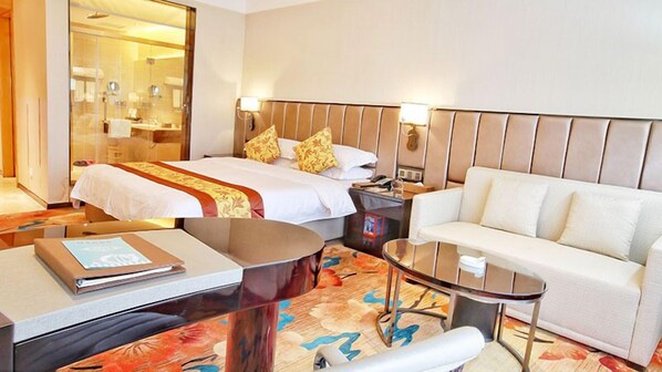 Minibar, desk, free WiFi, bed sheets