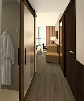 Hypo-allergenic bedding, in-room safe, individually decorated - Wingate by Wyndham Long Island City (Long Island City)