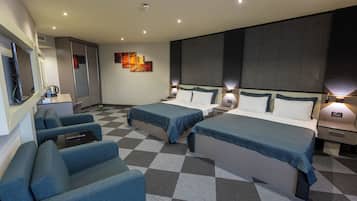 Minibar, in-room safe, desk, soundproofing