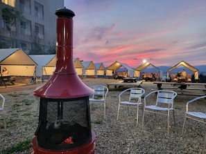BBQ/picnic Area - Ramada Hotel & Suites by Wyndham Gangwon Pyeongchang (Pyeongchang)