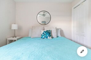 1 bedroom, internet, bed sheets