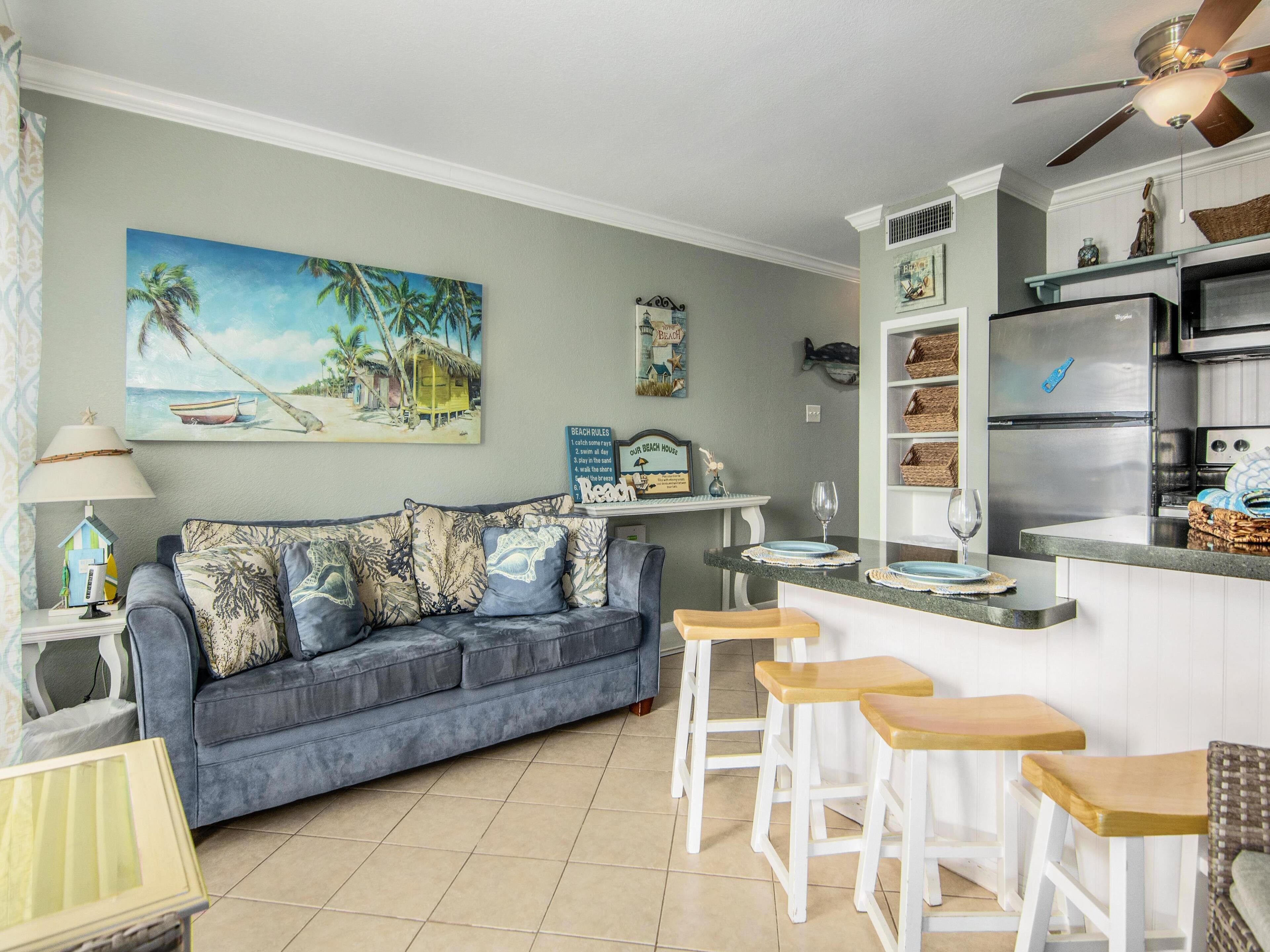 steps to the beach- Awesome Views- Washer/Dryer - Totally upgraded Condo (2118)