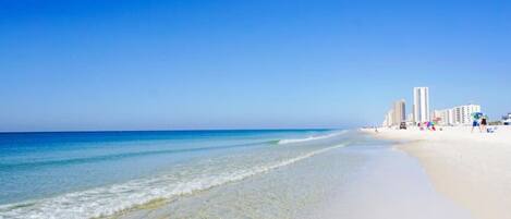 بالقرب من الشاطئ