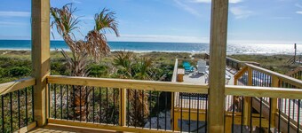 Recentemente ConstruĂdo, Lindo 8 Quartos, 6. 5 Casa de Banho Oceanfront Home com Piscina Privada Dune Front e Todas as Comodidades NecessĂĄrias Para as Suas FĂ©rias Perfeitas na Praia!