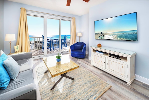 Televisión y reproductor de DVD 