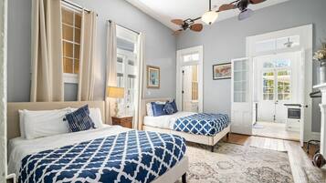 5 bedrooms, iron/ironing board, travel crib, WiFi (free)