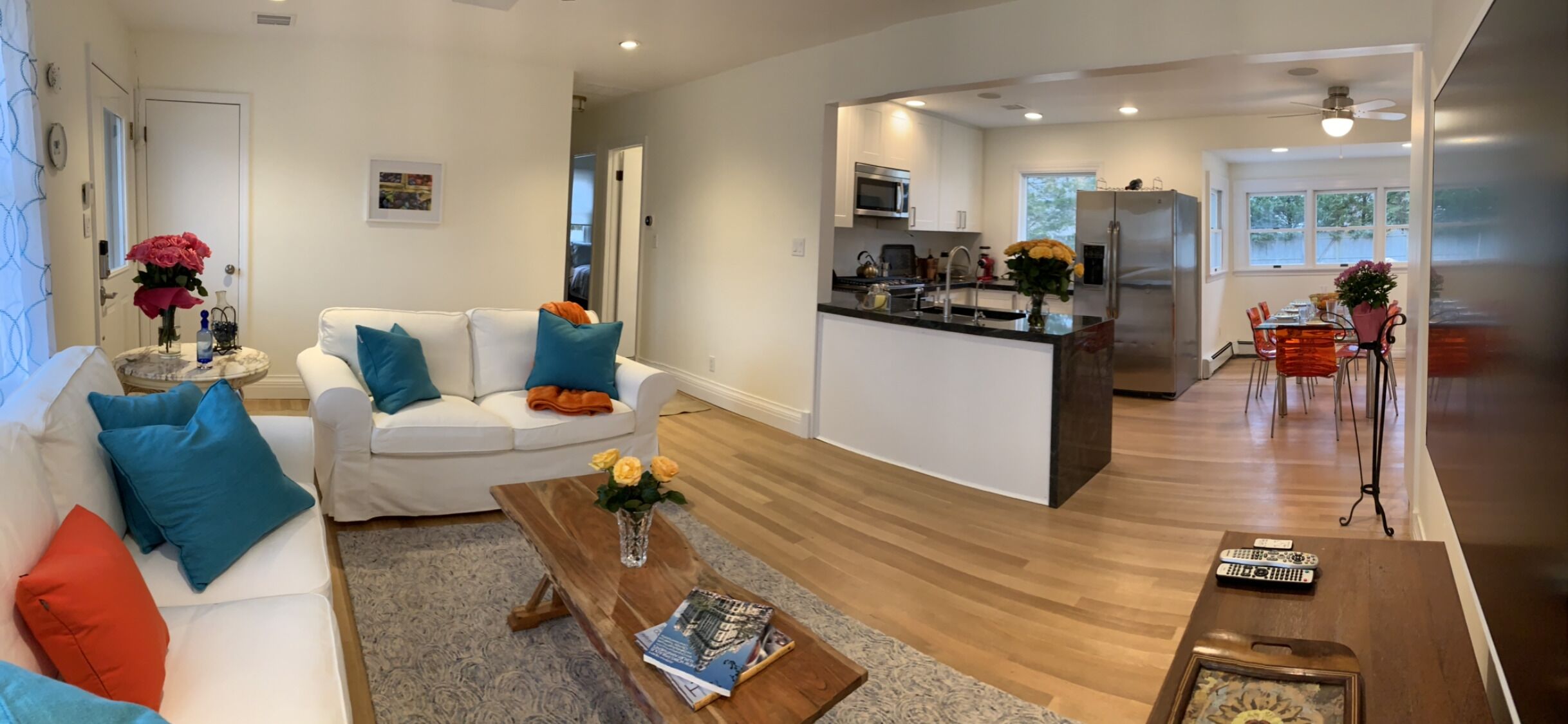 Quiet Turn Key Hampton Bays House w/ Heated, Salt Water Pool; Newly Renovated