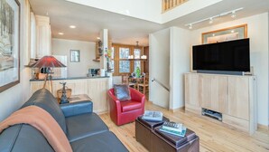 House, Multiple Beds (Cornet Creek) | Living area | TV, DVD player - Cornet Creek (Telluride)
