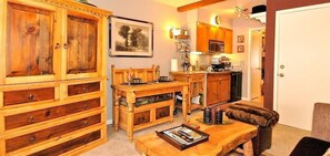 House, Multiple Beds (Viking Lodge 116) | Living area | Flat-screen TV, DVD player - Viking Lodge 116 (Telluride)