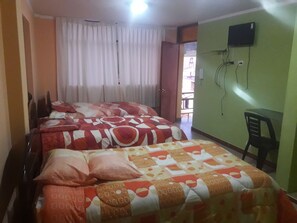 Wifi gratis y ropa de cama