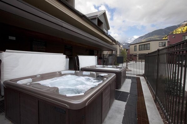 House, Multiple Beds (Cimarron Lodge 31) | Outdoor spa tub - Cimarron Lodge 31 (Telluride)