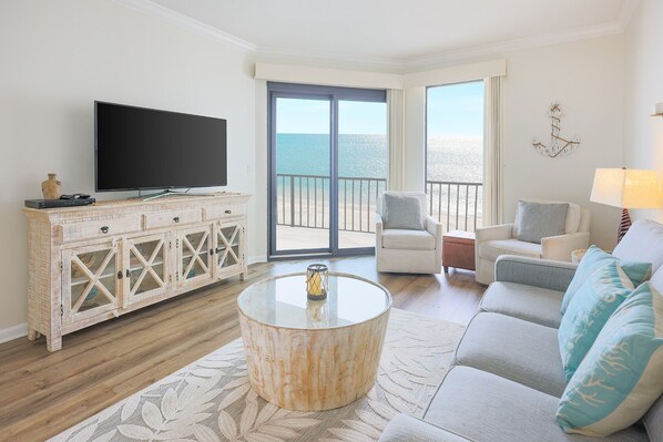 Smart TV - BEACHFRONT CONDO AWESOME VIEWS 2 KING BEDS
(Orange Beach)