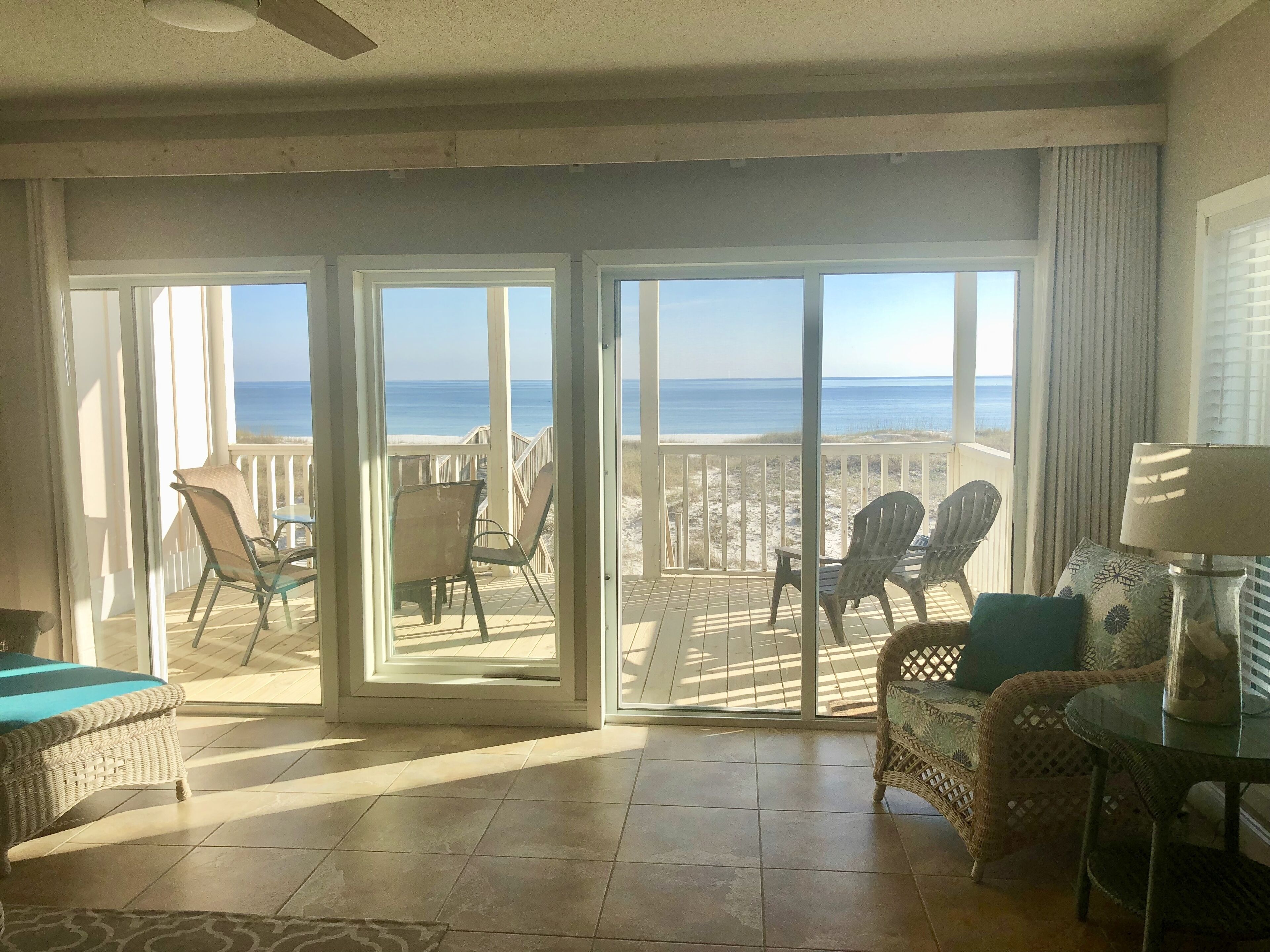 TRUE Gulf Front Beach House,  >> Sleeps 12 in Beds!