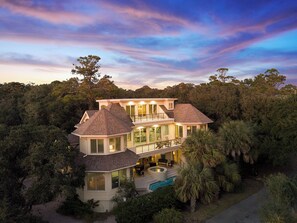 Exterior - Jaw-Dropping Hilton Head Vacation House w/ Private Pool, Ocean Views! (Hilton Head Island)