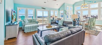 Premier Oceanfront Dog Friendly w/ Pool, Hot Tub, Elevator, Theater and Game Rms