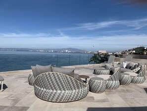 Terrace/patio - Luxury Sayan Indah Beachfront Condo - Best Location/Romantic Zone PV (Puerto Vallarta)