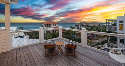 Stunning 30A Home SOUTH of 30A, Steps 2 Beach, PRIVATE POOL & Bch Chair Setup