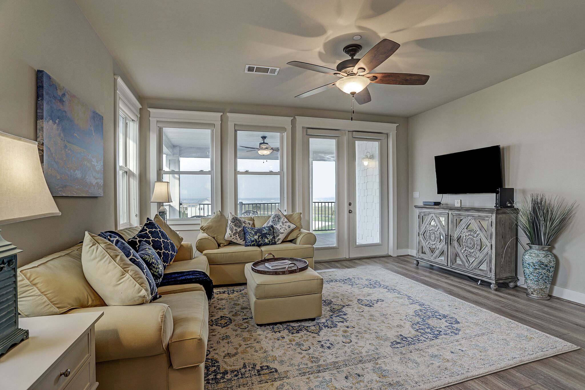 Beachfront at Pointe West. Walk to the beach and the club all just steps away!