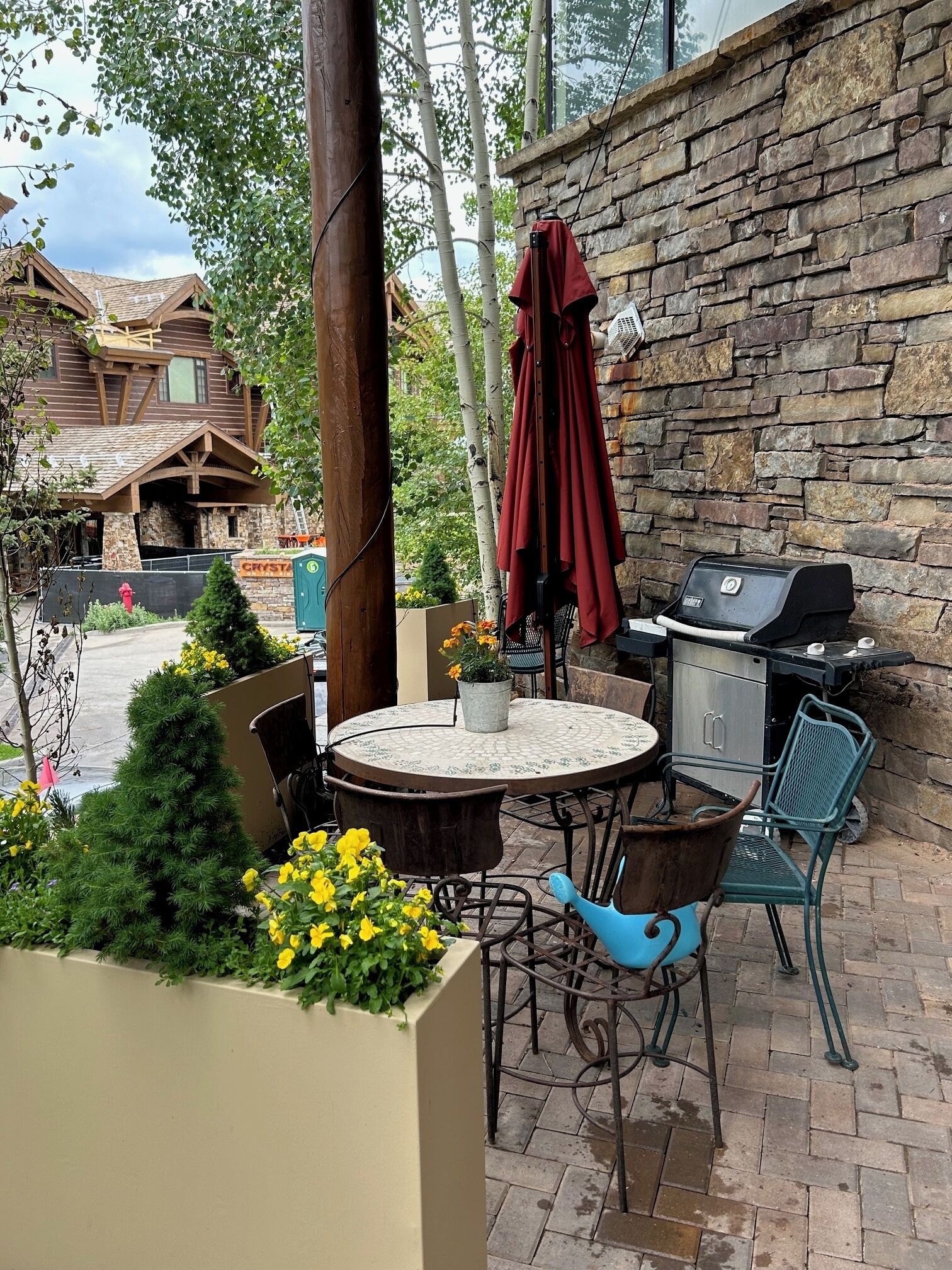 Restaurante al aire libre