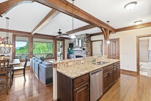 Interior - Chalakee Lodge CJ-1- Mountain View, Gated Resort, Indoor/Outdoor Pools & Hot Tub (Boone)