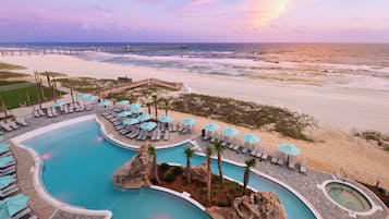Outdoor pool, open 10:00 AM to 10:00 PM, pool cabanas (surcharge)