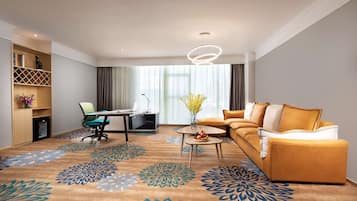 Down comforters, minibar, in-room safe, desk