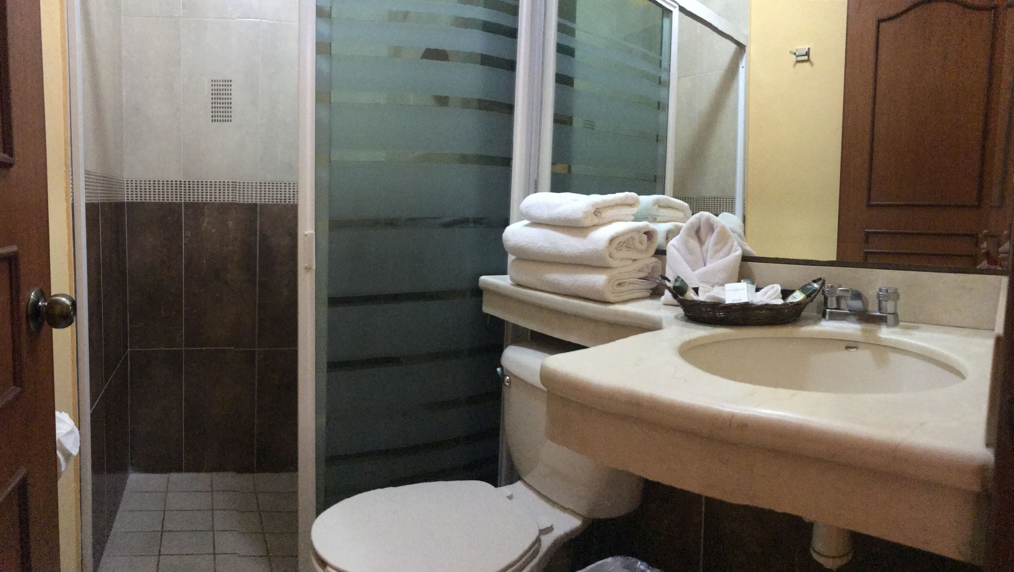 room, 1 queen bed, non smoking | bathroom | shower, free toiletries, hair dryer, towels