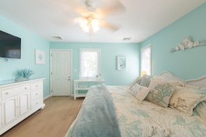 4 slaapkamers, een strijkplank/strijkijzer, gratis wifi