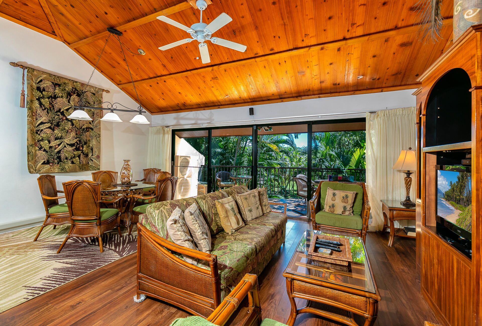 Smart TV, DVD player, ping pong