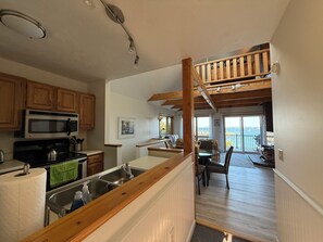 Fridge, microwave, oven, stovetop - Enjoy the stunning ocean view from the hot tub at Port! (Southwest Harbor)