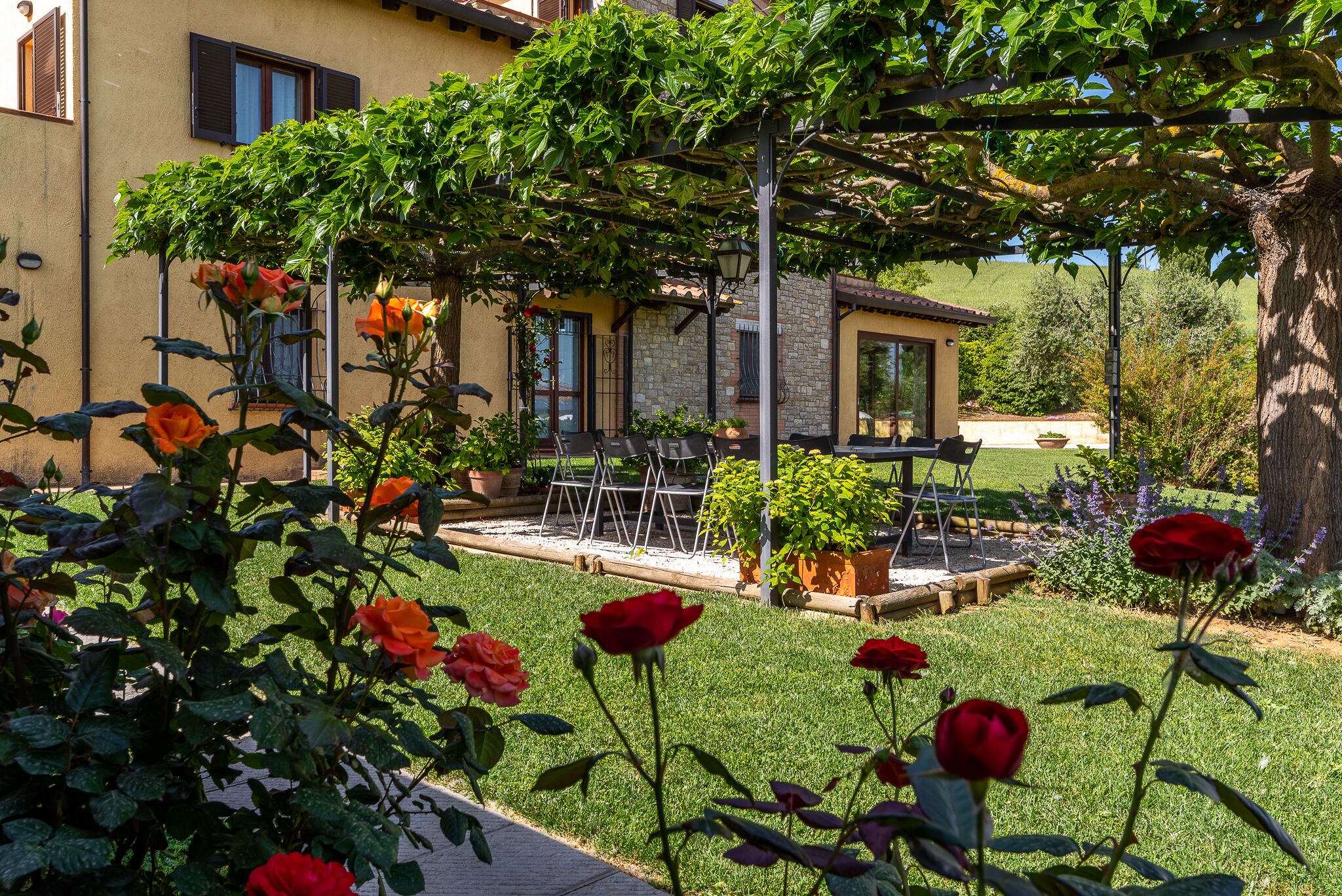 Enceinte de l’hébergement