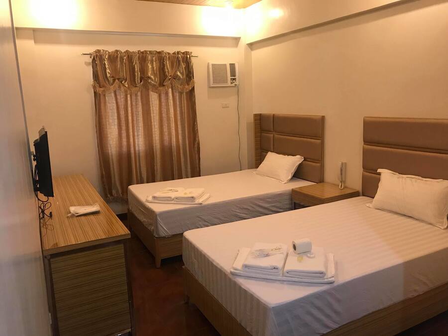Desk, WiFi (free), bed sheets