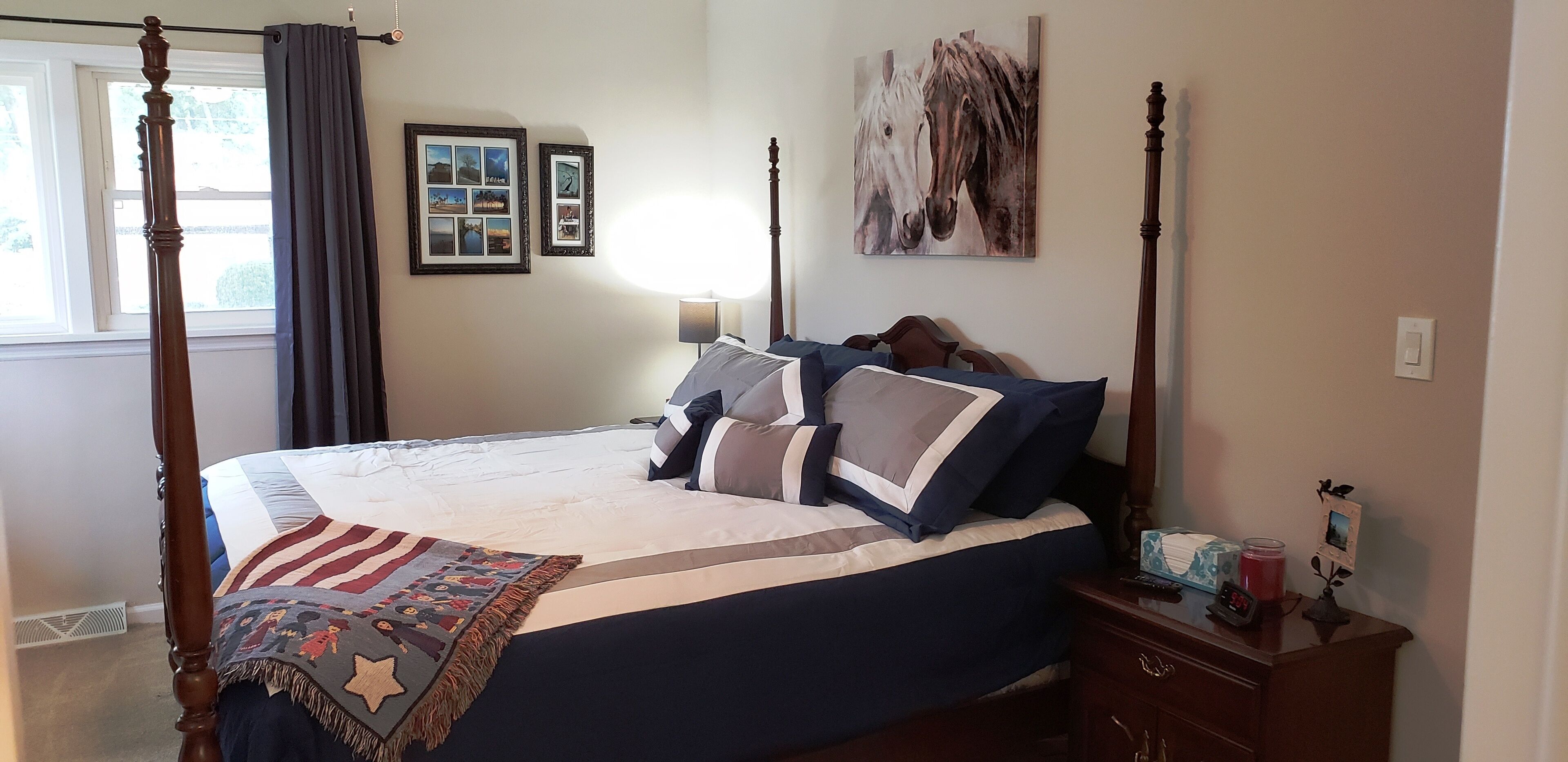 3 chambres, fer et planche à repasser, Wi-Fi, draps fournis