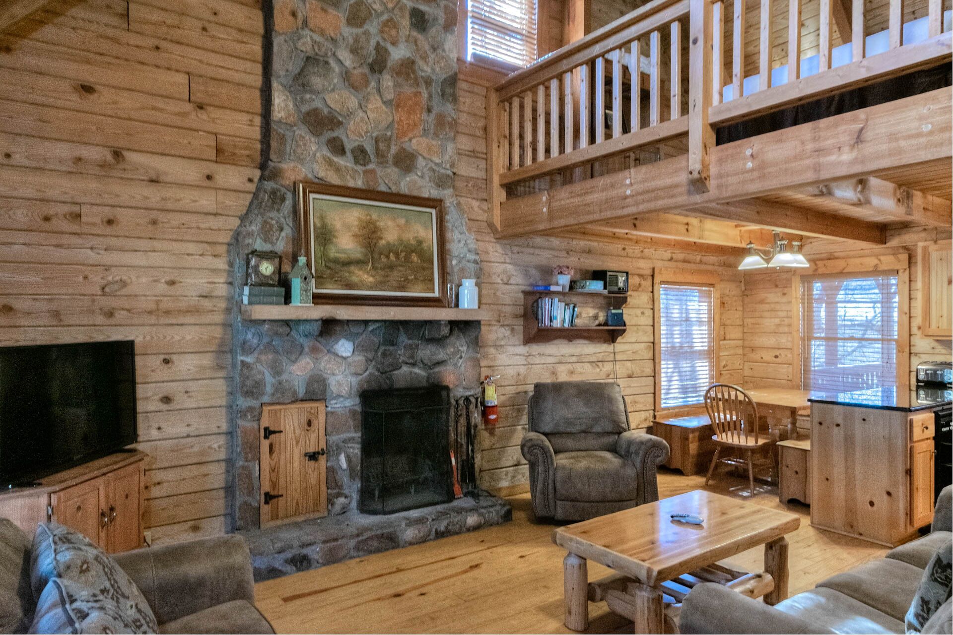 Perfect cabin for large families 