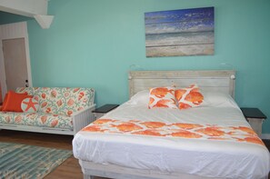 1 chambre, lit avec matelas à plateau-coussin, lit de bébé portatif