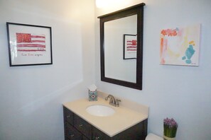 Shower, hair dryer
